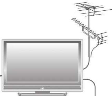 JVC LT-46DZ7BU - Geisterbilder - 2