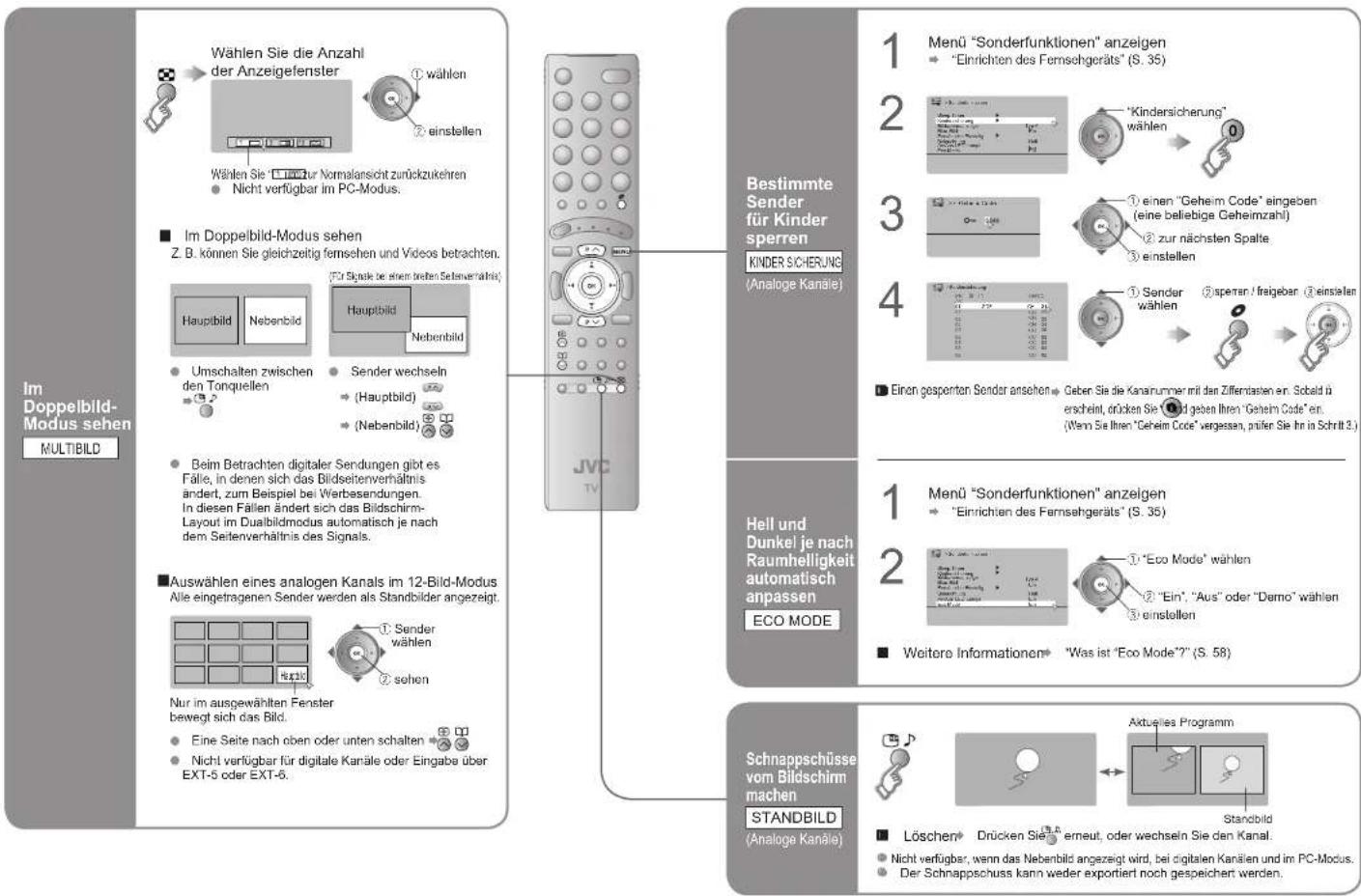 JVC LT-46DZ7BU - Nützliche Funktionen (Fortsetzung) - 1