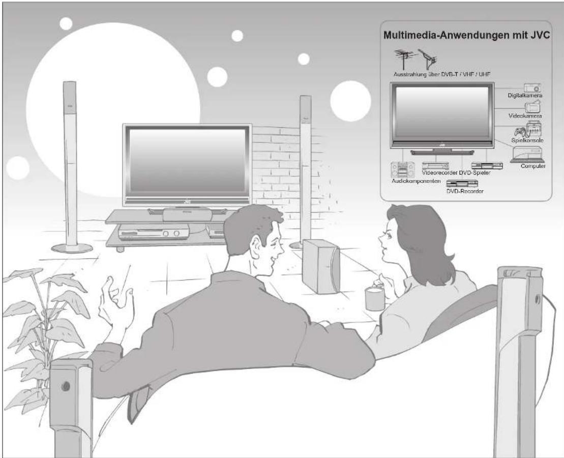 JVC LT-46DZ7BU - Erweitern Sie die Welt der schönen Bilder - 1
