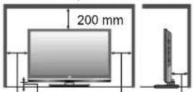 JVC LT-42DS9BU - Installation Ihres Fernsehers - 1