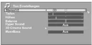 JVC LT-42DS9BU - Ton Einstellungen - 1