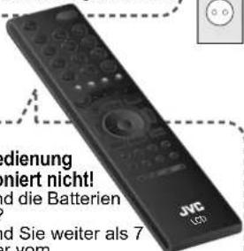JVC LT-42DS9BU - Das Gerät lässt sich nicht einschalten! - 1