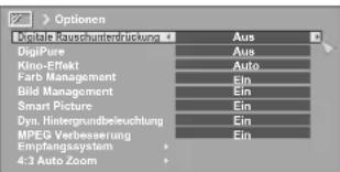 JVC LT-42DS9BU - Optionen (Untermenü) - 1