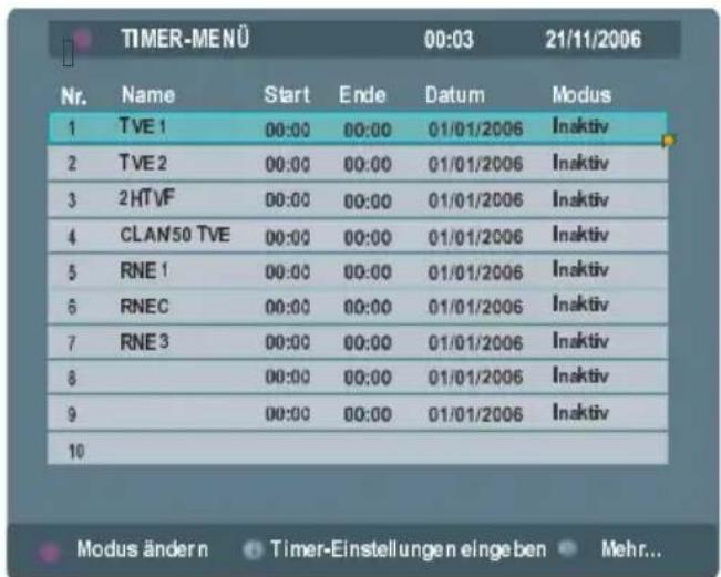 JVC LT-37DF7 - Wählen Sie die Option Timer und drücken Sie dann die Taste OK. - 1