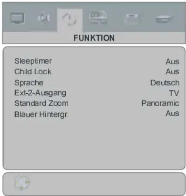 JVC LT-32DF7 - Menü Funktionen - 1