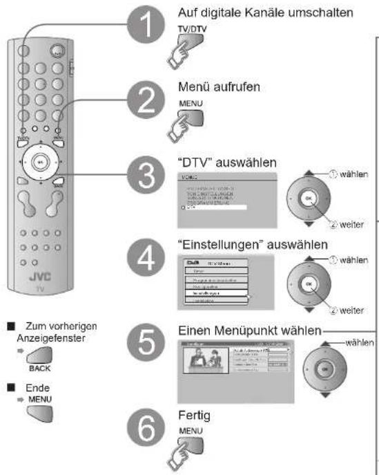 JVC LT-32DG8BU - DTV-Einstellungen - 1
