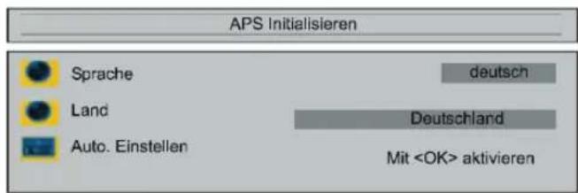 JVC LT-30E45S - Starten des Automatischen Programmiersystems (APS) - 1