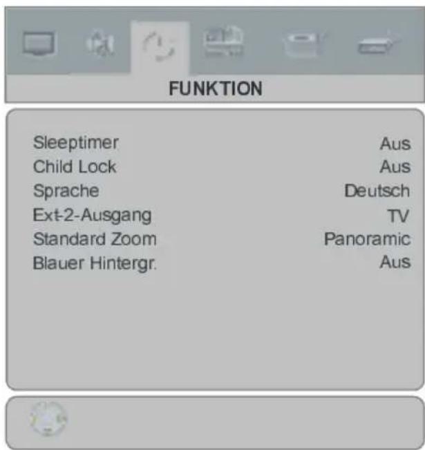 JVC LT-26DF7 - Menü Funktionen - 1