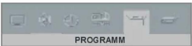 JVC LT-26DF7 - Menü Programm - 1