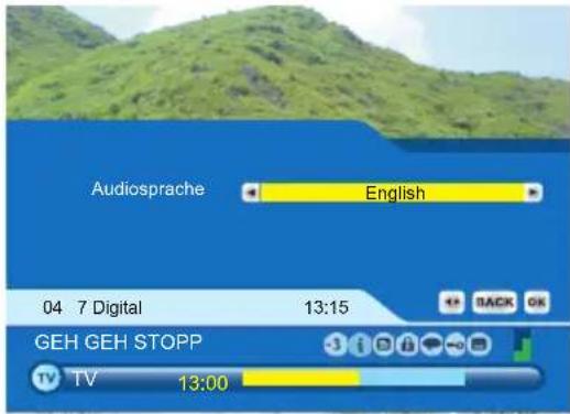 JVC LT-19DK8ZG - Drücken Sie den (Audio Modus) Knopf während der Digitalen Erdübertragung (DVB-T) - 1