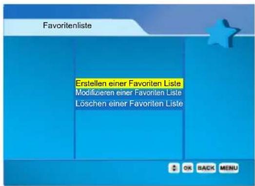 JVC LT-19DK8ZG - Einstellung der favorisierten TV Kanäle und Radiosender - 1