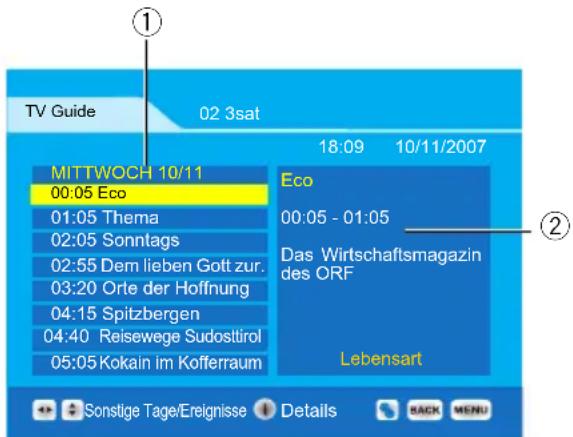 JVC LT-19DK8ZG - Benutzung des Elektronischen Programmführers (EPG) - 1