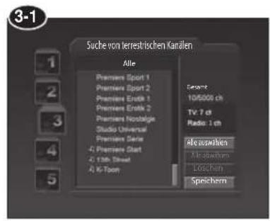 JVC LT-19DB9BD - 3-1 Suche von terrestrischen Kanälen - 1