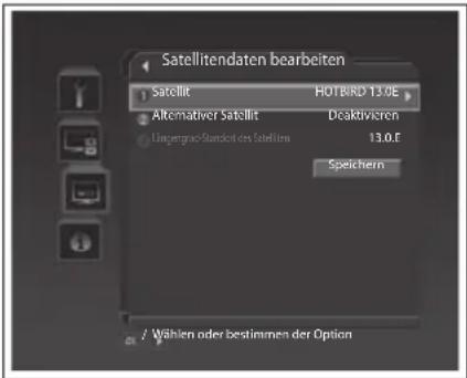 JVC LT-19DB9BD - Satellitendaten bearbeiten - 1