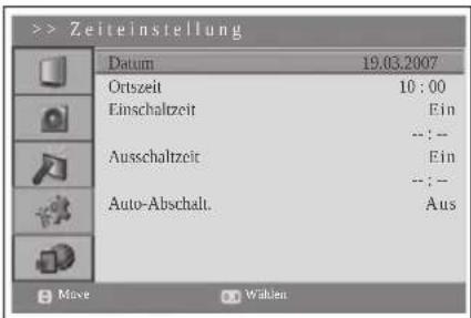JVC LT-19DB9BD - Zeiteinstellung - 1