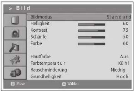 JVC LT-19DB9BD - Bildeinstellungen: MENU > Bild - 1