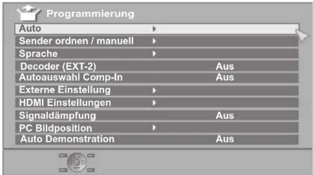 JVC LT-47DV8 - Programmierung - 1