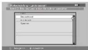 JVC LT-47DV8 - Land des Aufstellorts wählen (\*1) - 1