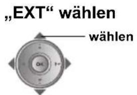 JVC LT-47DV8 - „EXT“ oder Pfeil wählen und die Einstellung anschließend fortsetzen - 2