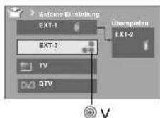 JVC LT-46DS9 - Überspielen an „EXT-2“ einrichten - 2