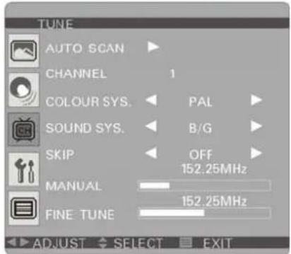 DENVER TFD-1922 - SOUND MENU (Tonmenü) - 1