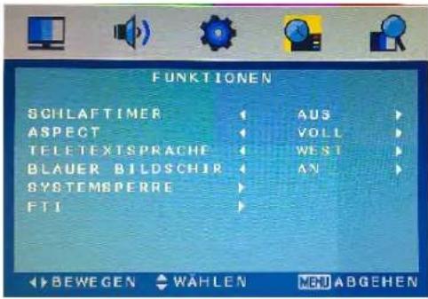 SEG Zurich - Funktionsmenü - 1