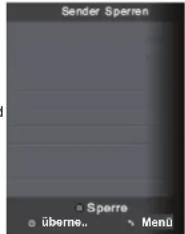 SEG Savona - Sender sperren - 1