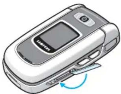 SAMSUNG SGH-D730 - Telefon ein- oder ausschalten - 3