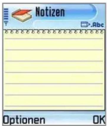 SAMSUNG SGH-D730 - Notiz erstellen - 1