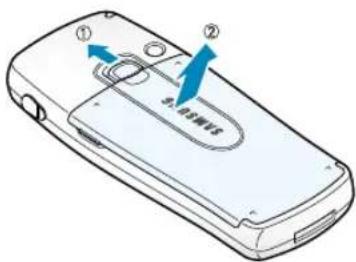 SAMSUNG SGH-C100 - Installing the SIM Card - 1