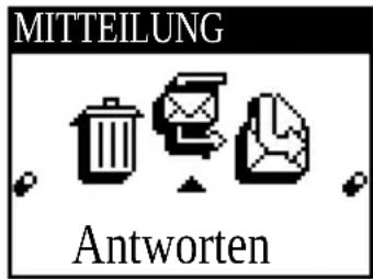 MITTEILUNG Antworten