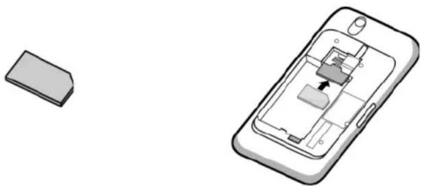 DELL Streak 5 - Einsetzen der SIM-Karte - 1