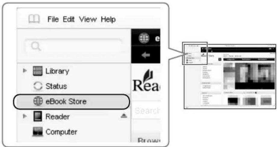 SONY PRS-950 - Visit Reader Store and sign in your account. - 1