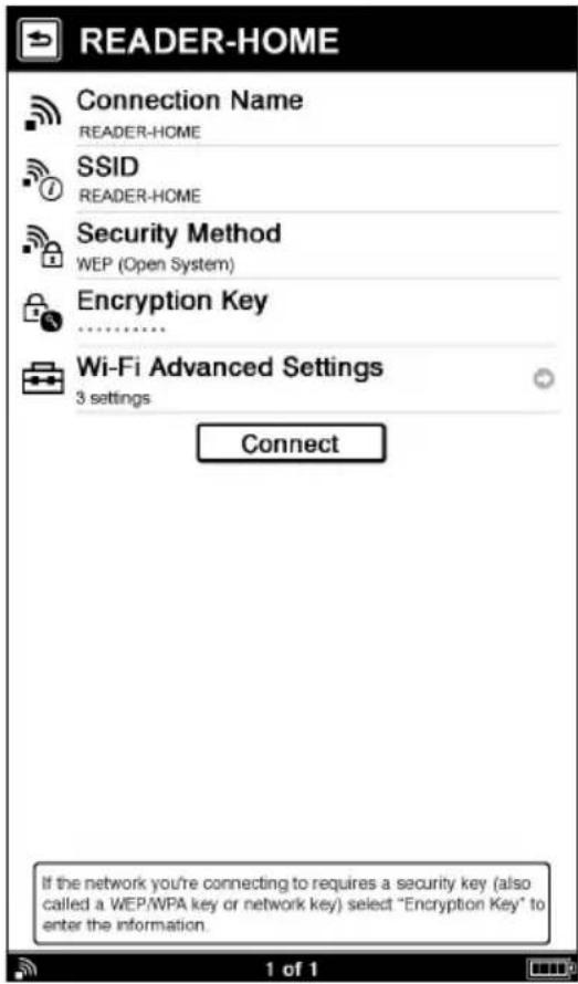 SONY PRS-950 - Tap [Encryption Key] enter the encryption key using the on-screen keyboard tap [OK]. - 3