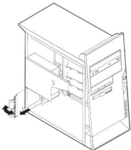 IBM 8313 - Installing adapters in Types 8307, 8308, 8310, 8311, 8314, and 8315 - 1