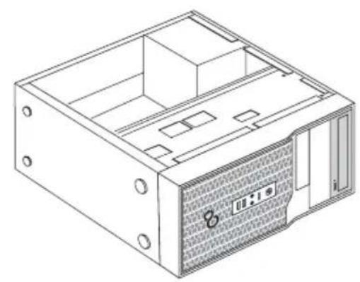 FUJITSU Esprimo P521 - Bedienbares5 1/4-Zoll-Laufwerkein-undausbauen BedienbaresLaufwerkausbau en - 1