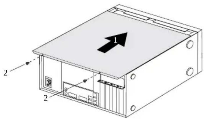 FUJITSU Esprimo P521 - Gehäuseschließen - 1