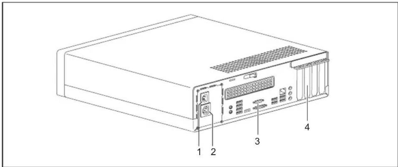 FUJITSU Esprimo E705 - Rückseite - 3