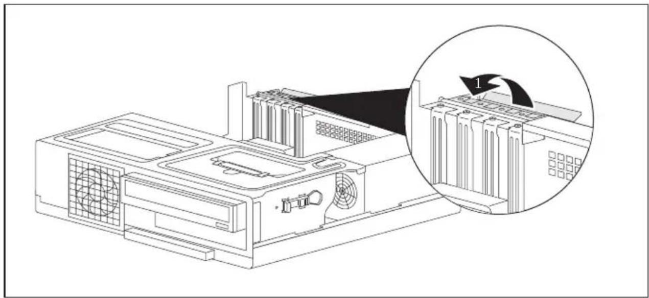 FUJITSU Esprimo E705 - Baugruppen-Verriegelungzuklappen - 1