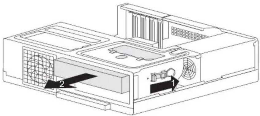 FUJITSU Esprimo E705 - BedienbaresLaufwerkeinbauen - 1
