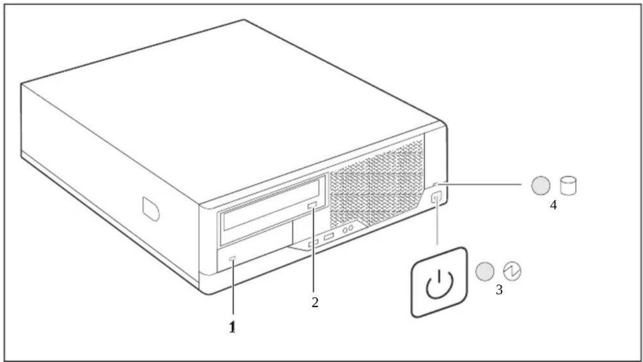 FUJITSU Esprimo E5645 - Anzeigen am Gerät - 1
