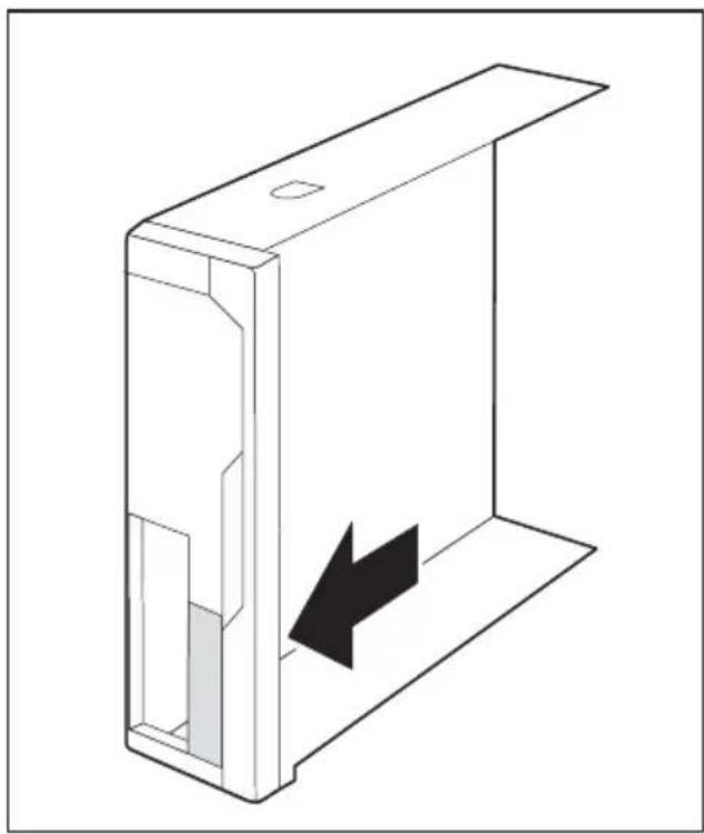 FUJITSU Esprimo E5645 - Kunststoff-Laufwerksblenden ein- und ausbauen - 1