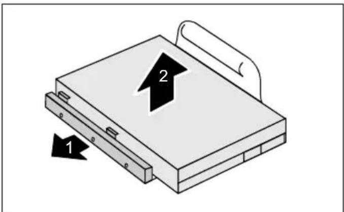 FUJITSU Esprimo E5645 - Festplatte ausbauen - 2