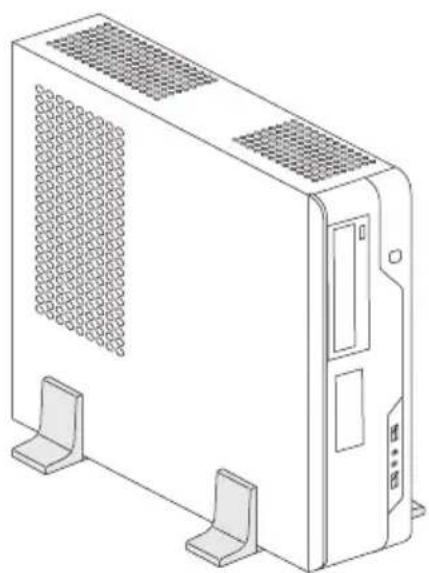 FUJITSU Esprimo E3721 - SenkrechteBetriebslage(optional) - 2
