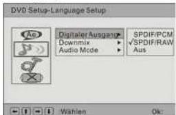SEG DPP 820-070 - - Audio Einstellungen - 1