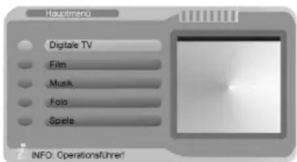 Husotrend Digitale TV Film Musk Foto Spiele INFO: Operationsfuhrer!