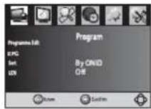 LENCO DVP-945 - Einstellung von Programm-Manager - 1