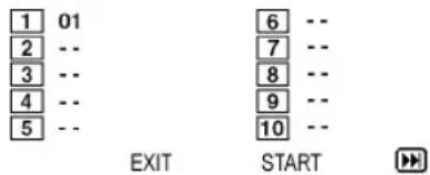 1 01 2 -- 3 -- 4 -- 5 -- 6 -- 7 -- 8 -- 9 -- 10 -- EXIT START