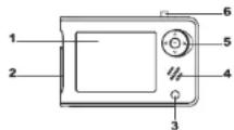 CLATRONIC CTV 740 - Teile an der Vorderseite - 1