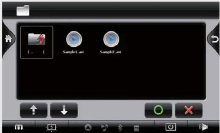 Camos CN-800 - Videodateien abspielen - 1